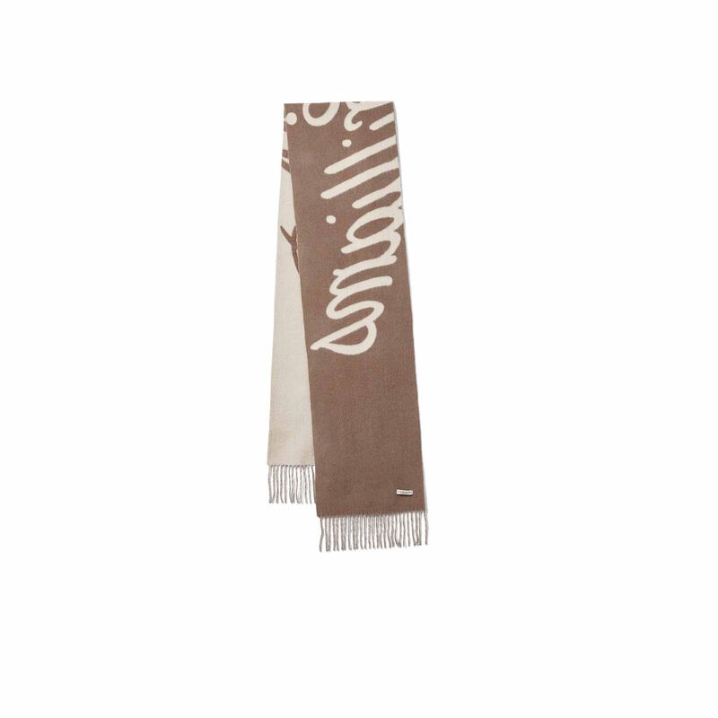 R.M. Williams Script Jacquard Wool Scarf image number 2